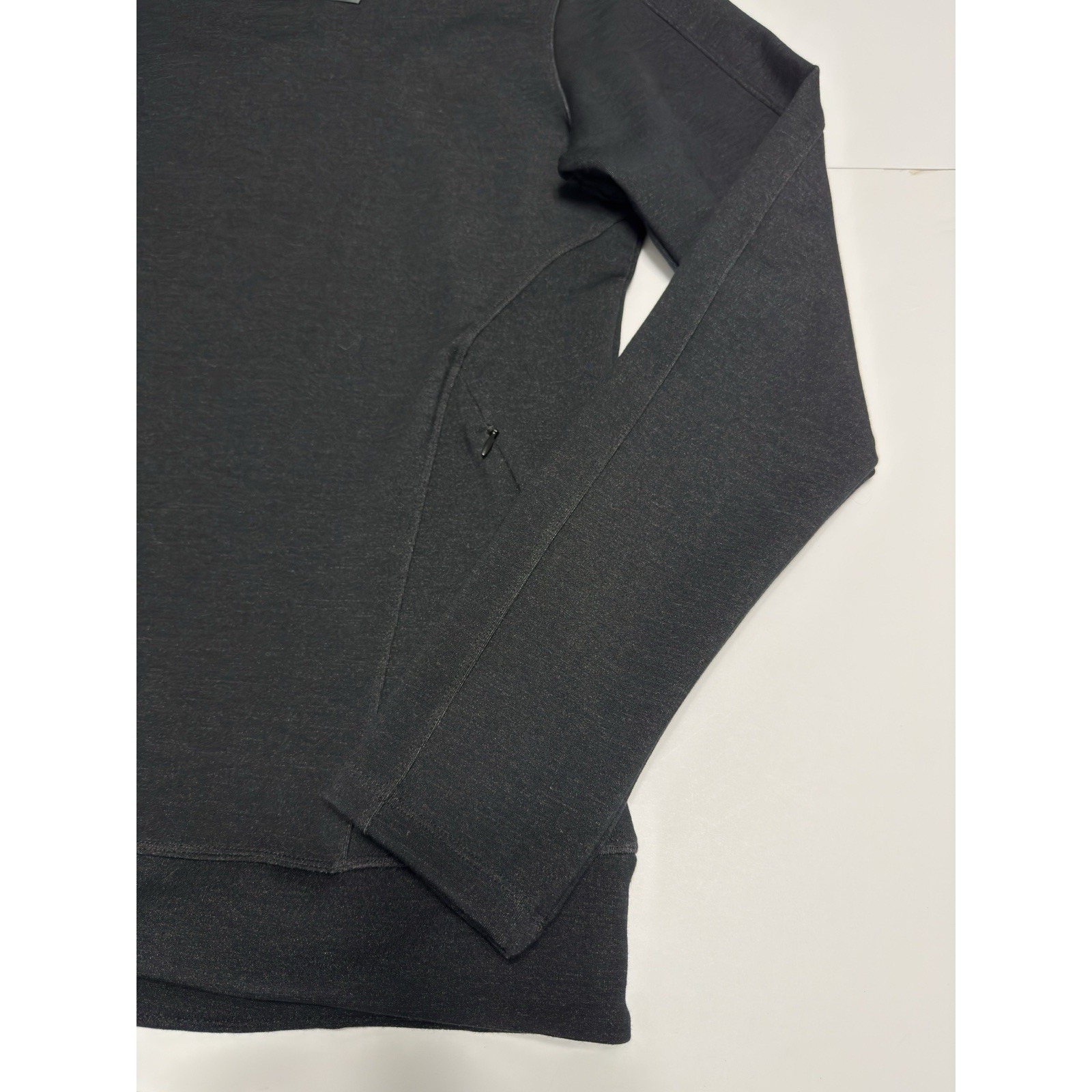 Nwt Woolx Women's Elsie Heavyweight Merino Wool Pullover Performance Hoodie Sz L — image 6 of 8